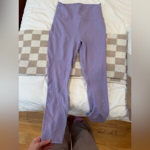 Purple Fabletics leggings - size medium